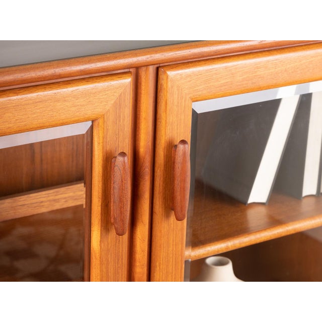 Glass Vintage Dresser Showcase from Heinrich Riestenpatt, 1960s For Sale - Image 7 of 9