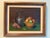 A handsome mid-century tabletop still life oil painting on canvas bearing the signature 'De Mazia'. Rendered in the rich,...
