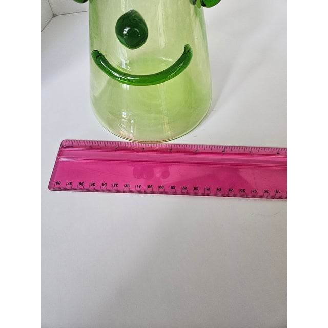 Transparent Fratelli Toso Whimsical "Dog" Bottle by Murano 1960"s For Sale - Image 8 of 8