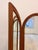 Wood Folding Wall Mirror in Teak from Fakse Furniture, Denmark For Sale - Image 7 of 11