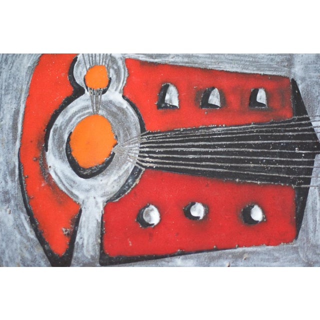 Vintage Low Ceramic Tables from Brothers Jean & Robert Cloutier, 1950s, Set of 2 For Sale - Image 9 of 18