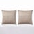 Turkish Oushak Kilim Pillow Cover 19'' X 19'' - Set of Two For Sale - Image 4 of 4