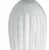 Modern Global Views Teardrop White Glass Table Lamps – a Pair For Sale - Image 3 of 3