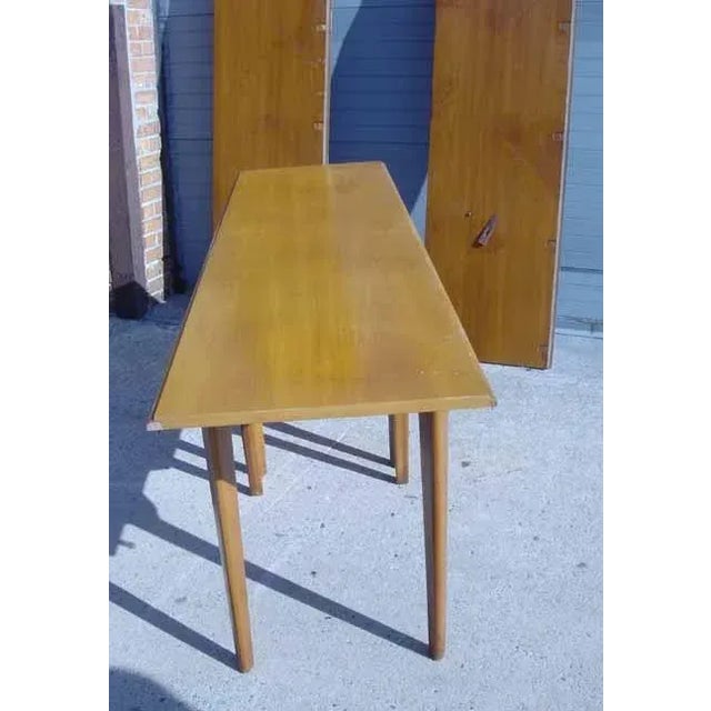 Birch Drop Leaf Table For Sale - Image 4 of 11