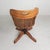 Height-Adjustable Oak Swivel Office Chair, 1930s For Sale - Image 15 of 18