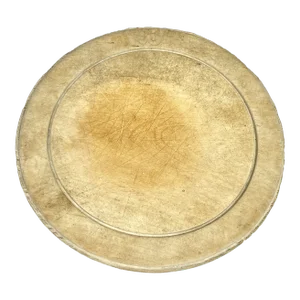 Antique English Round Wood Bread Board