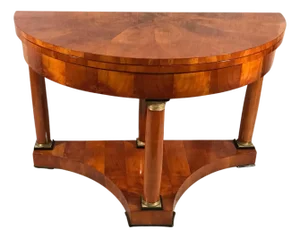 Biedermeier Demi-Lune Table, 1810s