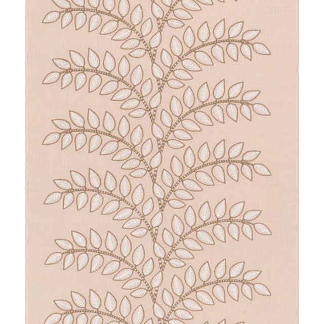 2020s Frondescence Woven Pillow Cover in Blush Pink, 16x16 Pillow For Sale - Image 5 of 5
