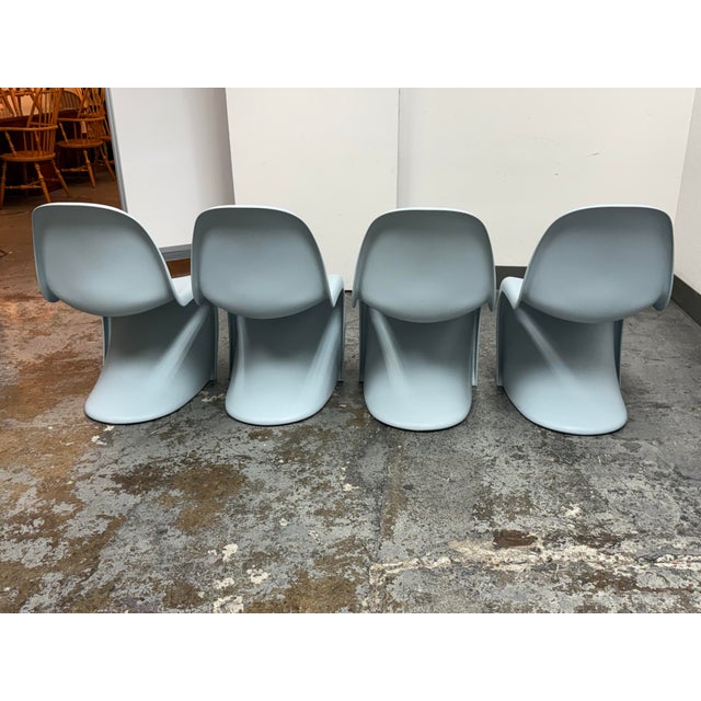 2000 - 2009 Verner Panton for Vitra Panton Chairs, Set of Four For Sale - Image 5 of 12