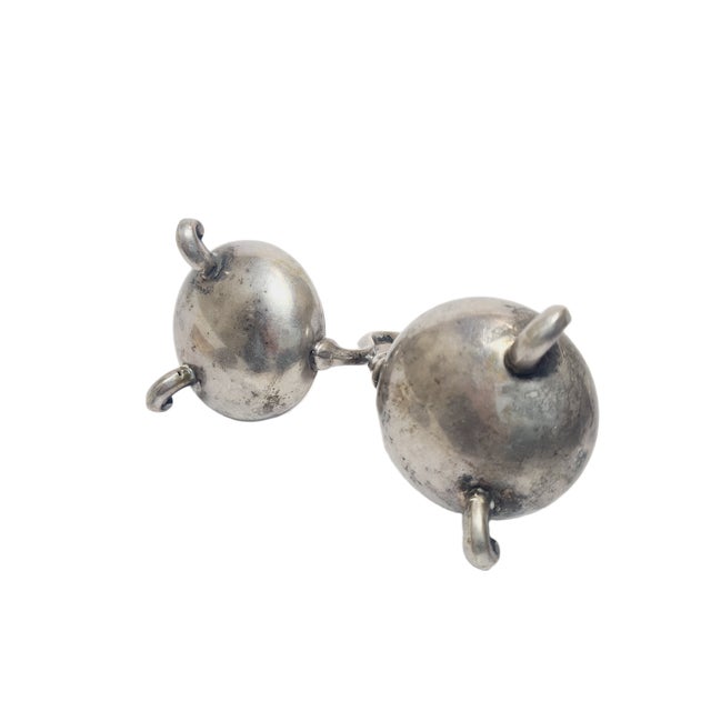 Eclectic Silver Salt and Pepper Holder, Germany, 1890s For Sale - Image 5 of 14