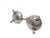 Eclectic Silver Salt and Pepper Holder, Germany, 1890s For Sale - Image 5 of 14