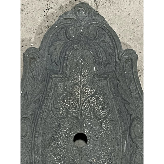 Victorian Antique Ornate Victorian Sconce Plate Base Part Single Arm For Sale - Image 3 of 6