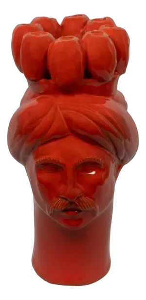 Soliman of India Corallo Di Sciacca Sculpture by Crita