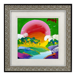 Peter Max, Without Borders Ver. XVI #165 (Original Painting on Canvas), 2013