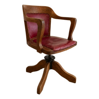 Vintage Swivel Chair from Horgenglarus, 1920s For Sale