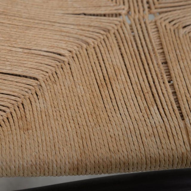 ChH4 Wishbone Chairs in Stained Oak by by Hans J. Wegner, 1990s, Set of 2 For Sale - Image 12 of 18