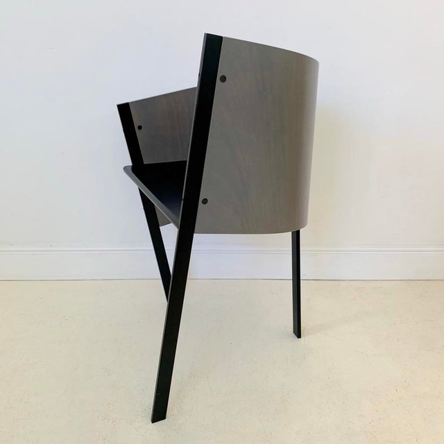 Wood Set of Merry-Go-Round Model Armchairs by Paolo Pallucco for Pallucco, 1980s For Sale - Image 7 of 18