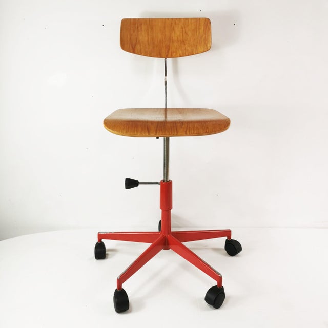 Bauhaus Modernist Labofa Office Chair by J. Rasmussen, Denmark, 1960s For Sale - Image 3 of 16