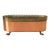 Vintage Oval Copper and Brass Planter or Jardiniere For Sale
