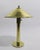 Postmodern Brass Table Lamp After Chapman For Sale - Image 11 of 11