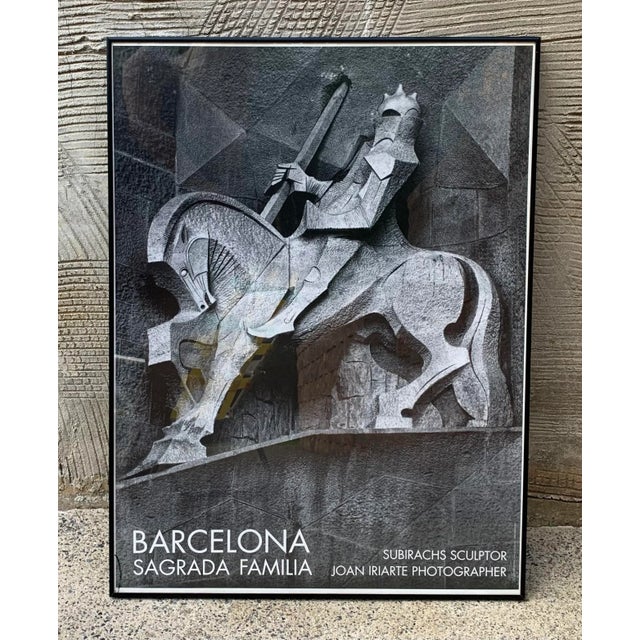 1990s Barcelona Sageada Famila Poster, Framed For Sale - Image 4 of 4