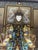 1920s 1920s Pair of Chinese Reverse Glass Ancestral Portraits of Emperer and Empress Qing Dynasty For Sale - Image 5 of 15