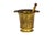 1950s Bronze Mortar and Pestle with Atral Logo Pharmaceutical, 1950s For Sale - Image 5 of 7