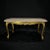 French Louis XV Giltwood Coffee Table With Stone Top For Sale - Image 4 of 11