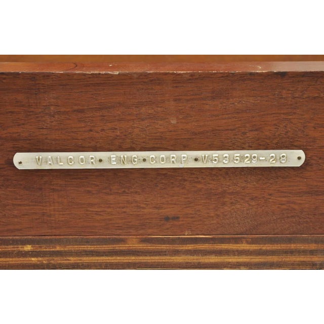 Brown Vintage Industrial Foundry Wooden Block Mold Architectural Valcor Engine - a Pair For Sale - Image 8 of 12