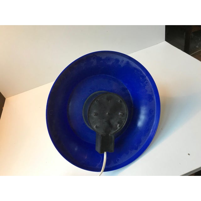 Blue Vintage Danish Space Age Sconce from Nordlux, 1970s For Sale - Image 8 of 10