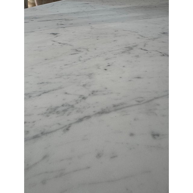 Paola Navone Tirreno Carrara Marble Cocktail Table by Paola Navone for Baker Furniture For Sale - Image 4 of 10