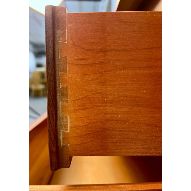 Mid 20th Century Modern Cherry Dresser by Ethan Allen For Sale - Image 12 of 14