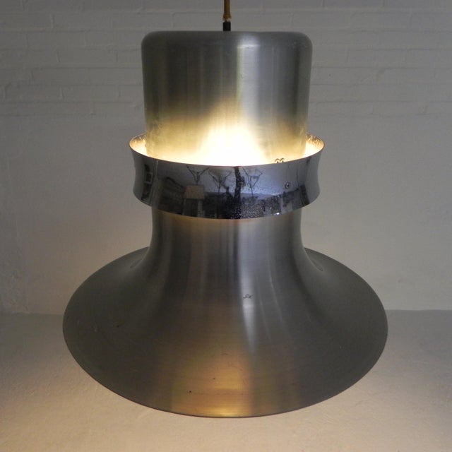1970s Large Hanging Lamp by Anders Pehrson for Ateljé Lyktan, Sweden, 1970s For Sale - Image 5 of 13