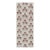 Rug & Kilim's Distressed Runner Rug, Gray and Red Chintamani Patterns For Sale