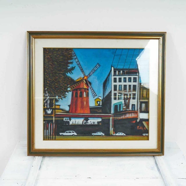 G. Poli, Landscape, Oil on Panel For Sale - Image 6 of 6