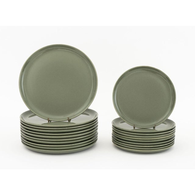 Assorted Russel Wright for Steubenville "American Modern" Studio Pottery Partial Dinner Service, comprising: 11 dinner...