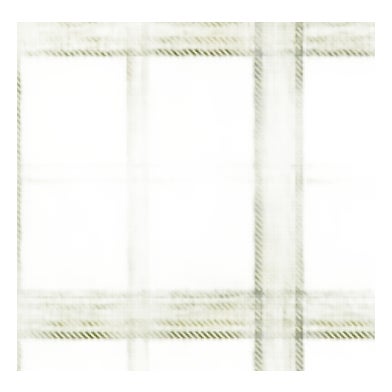 The House of Scalamandré Ezra Plaid Wallpaper, Olive For Sale
