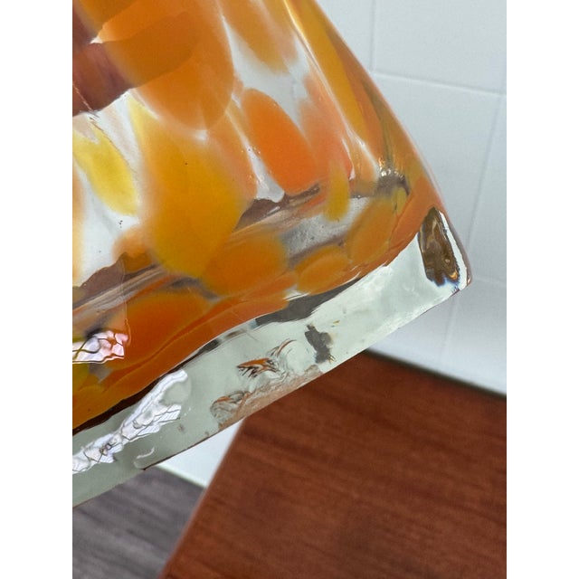 Glass Vase, Former Czechoslovakia, 1960s For Sale - Image 12 of 15