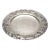 Baroque Vintage Pure Silver Serving Platter For Sale - Image 3 of 3