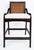 Interlude Home "Delray" Counter Stool with Rattan, Mahogany in Chestnut Finish Offered for sale is an Interlude Home...