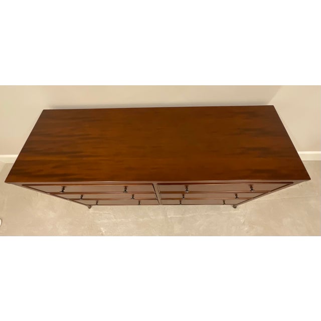 Arhaus Arhaus Keiran Mahogany Six-Drawer Dresser For Sale - Image 4 of 6