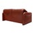 Red Maralunga Love Seat by Vico Magistretti for Cassina, Circa 1970s For Sale - Image 9 of 9