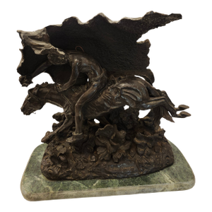 1940s Bronze Statue by Frederick Remmington