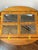 Wood Mid 20th Century Attributed to Thomasville American Oak Expandable Gatefold Coffee Table With Glass Top For Sale - Image 7 of 12