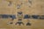 1980s Beige Floral Open Field Large Scale Vintage Chinese Peking Knotted Rug For Sale - Image 9 of 12