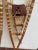 Tall Leather Rawhide Snowshoes Tubbs Vermont Ash Wood Decorative Display-a Pair For Sale - Image 4 of 12