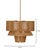 Modern Jamie Young Dimension 1-Light Iron and Cotton Chandelier For Sale - Image 3 of 7