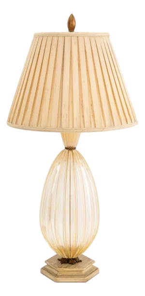 Barovier & Toso Murano Art Glass Table Lamp