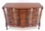 Flame Mahogany Bow Front Claw Feet 3 Drawers Dresser Chippindale Style MINT For Sale - Image 11 of 18
