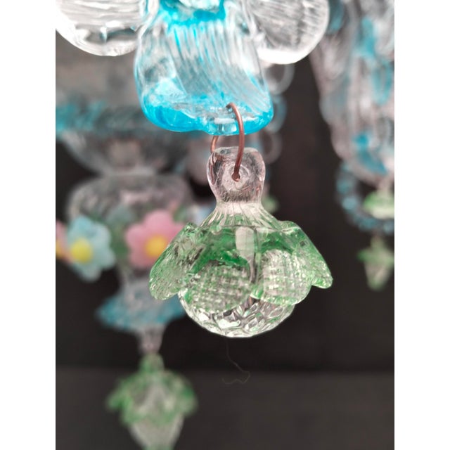 Vintage Chandelier in Murano Glass, 1980s For Sale - Image 9 of 18